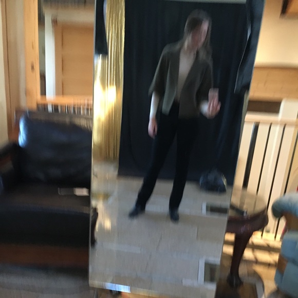 Army Green Michael Kors Wool Blazer Jacket 🐊 - Picture 7 of 8